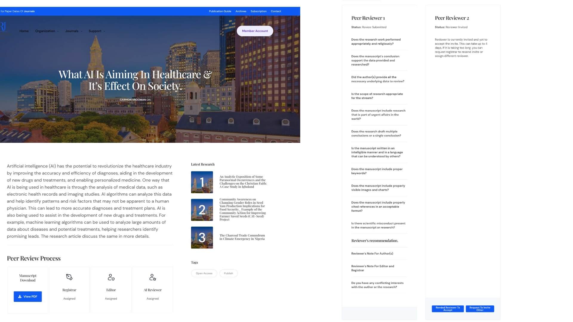 Journal editors - Boston Research Journals